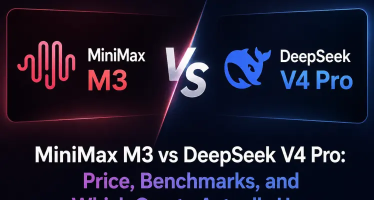 MiniMax M3 vs DeepSeek V4 Pro: Price, Benchmarks, and Which One to Actually Use