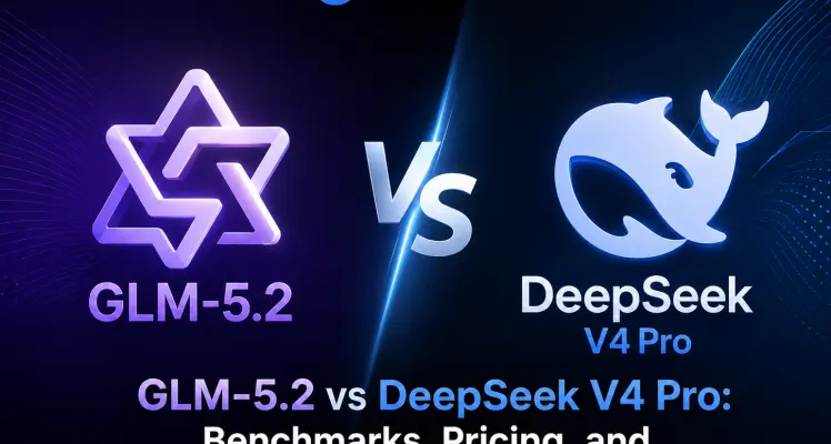 GLM-5.2 vs DeepSeek V4 Pro: Benchmarks, Pricing, and Which One to Actually Use (2026)