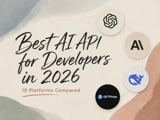 2026 年開發者最佳 AI API：10 個平台比較