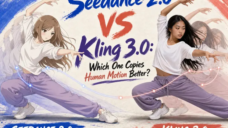 Seedance 2.0 против Kling 3.0: какая модель лучше копирует движения человека?