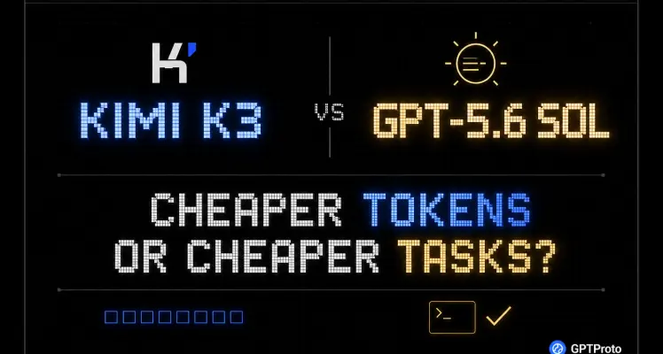 Kimi K3 vs GPT-5.6 Sol: Cheaper Tokens or Cheaper Tasks?