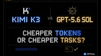 Kimi K3 與 GPT-5.6 Sol:更便宜的 Token,還是更便宜的任務?