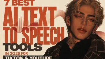 Las 7 mejores herramientas de texto a voz con IA en 2026 para TikTok y YouTube