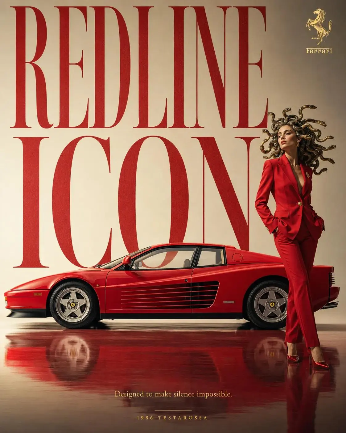 Car Advertisement Poster