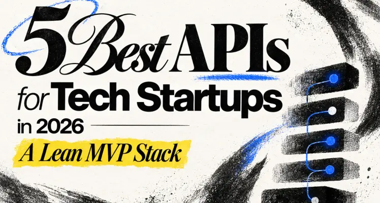 5 Best APIs for Tech Startups in 2026: A Lean MVP Stack