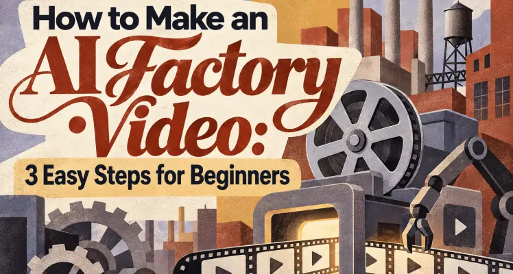 How to Make an AI Factory Video: 3 Easy Steps for Beginners