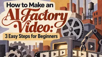 Comment créer une vidéo d'usine IA : 3 étapes faciles pour les débutants