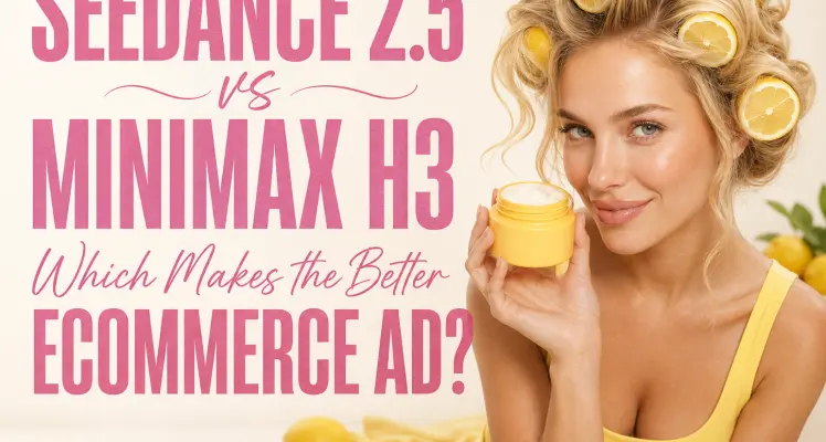 Seedance 2.5 vs MiniMax H3: Which Makes the Better Ecommerce Ad?