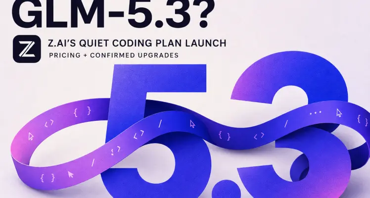 What Is GLM-5.3? Z.ai's Quiet Coding Plan Launch, Pricing, and Confirmed Upgrades