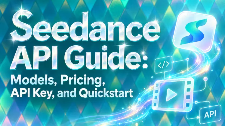 Seedance API Guide: Models, Pricing, API Key, and Quickstart