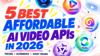 5 Best Affordable AI Video APIs in 2026: Pricing, Ecommerce, and Short Drama