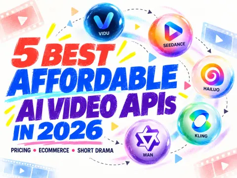5 meilleures API vidéo IA abordables en 2026 : tarification, e-commerce et mini-séries dramatiques