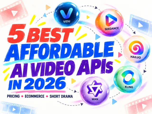 5 Best Affordable AI Video APIs in 2026: Pricing, Ecommerce, and Short Drama