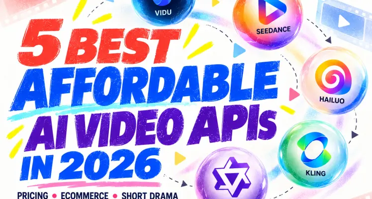 5 Best Affordable AI Video APIs in 2026: Pricing, Ecommerce, and Short Drama