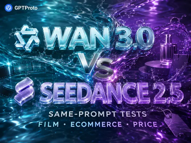 Wan 3.0 vs Seedance 2.5: Same-Prompt Tests for Film, Ecommerce, and Price
