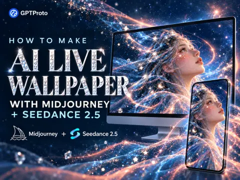 Comment créer un fond d’écran animé par IA avec Midjourney et Seedance 2.5