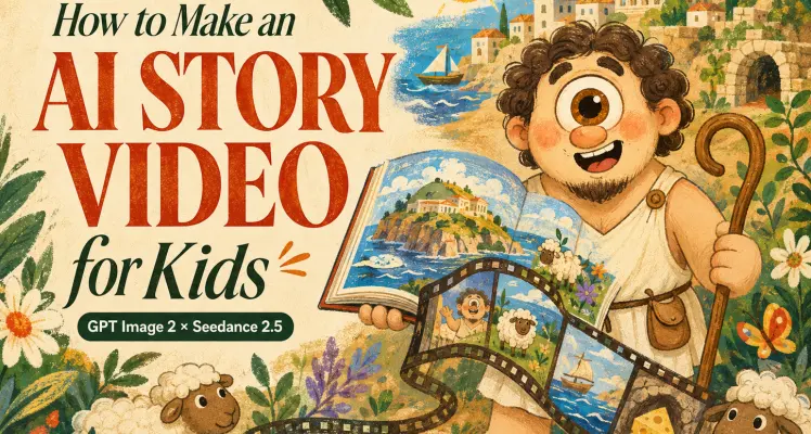 How to Make an AI Story Video for Kids with GPT Image 2 and Seedance 2.5