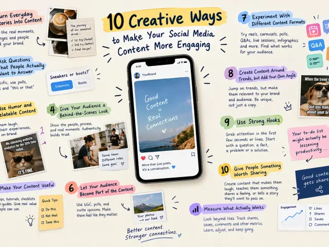 10 Creative Ways to Make Your Social Media Content More Engaging