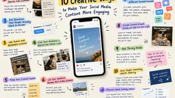 10 Maneiras Criativas de Tornar Seu Conteúdo de Redes Sociais Mais Envolvente