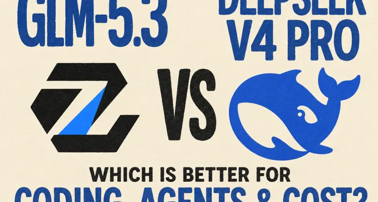 GLM-5.3 vs DeepSeek V4 Pro: Which Is Better for Coding, Agents, and Cost?