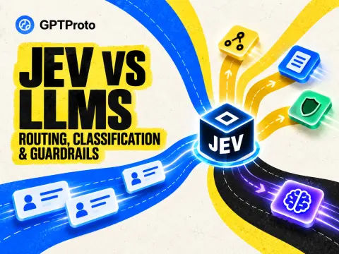 Jev vs LLMs: When to Use a Decision Model for Routing, Classification, and Guardrails