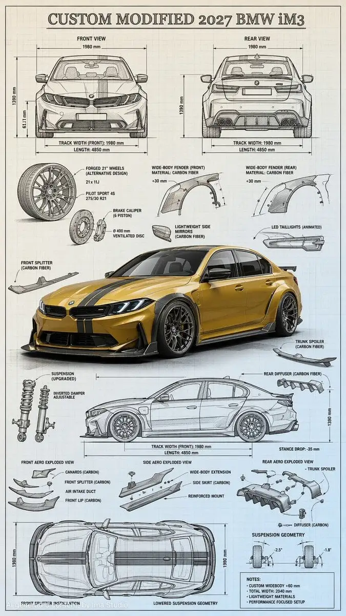 Highly detailed technical blueprint sketch and realistic ...