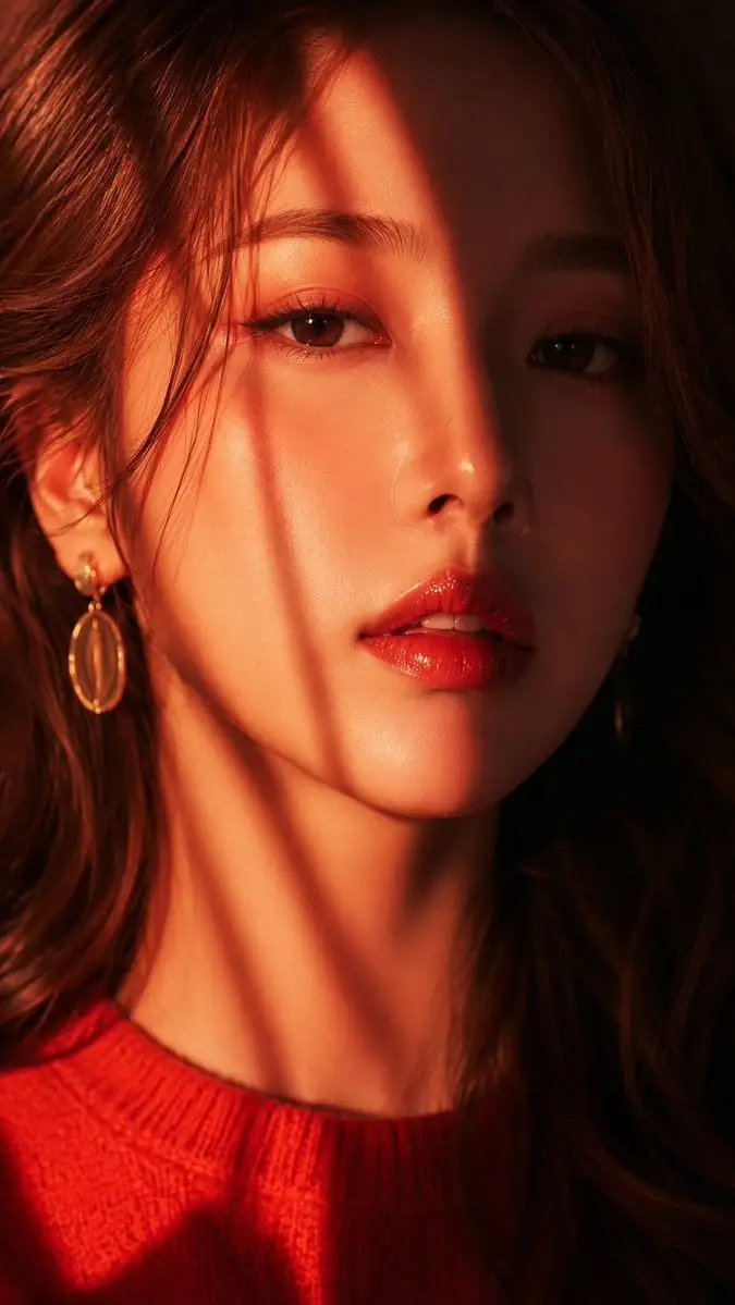 A stunning, high-resolution close-up portrait of an East ...