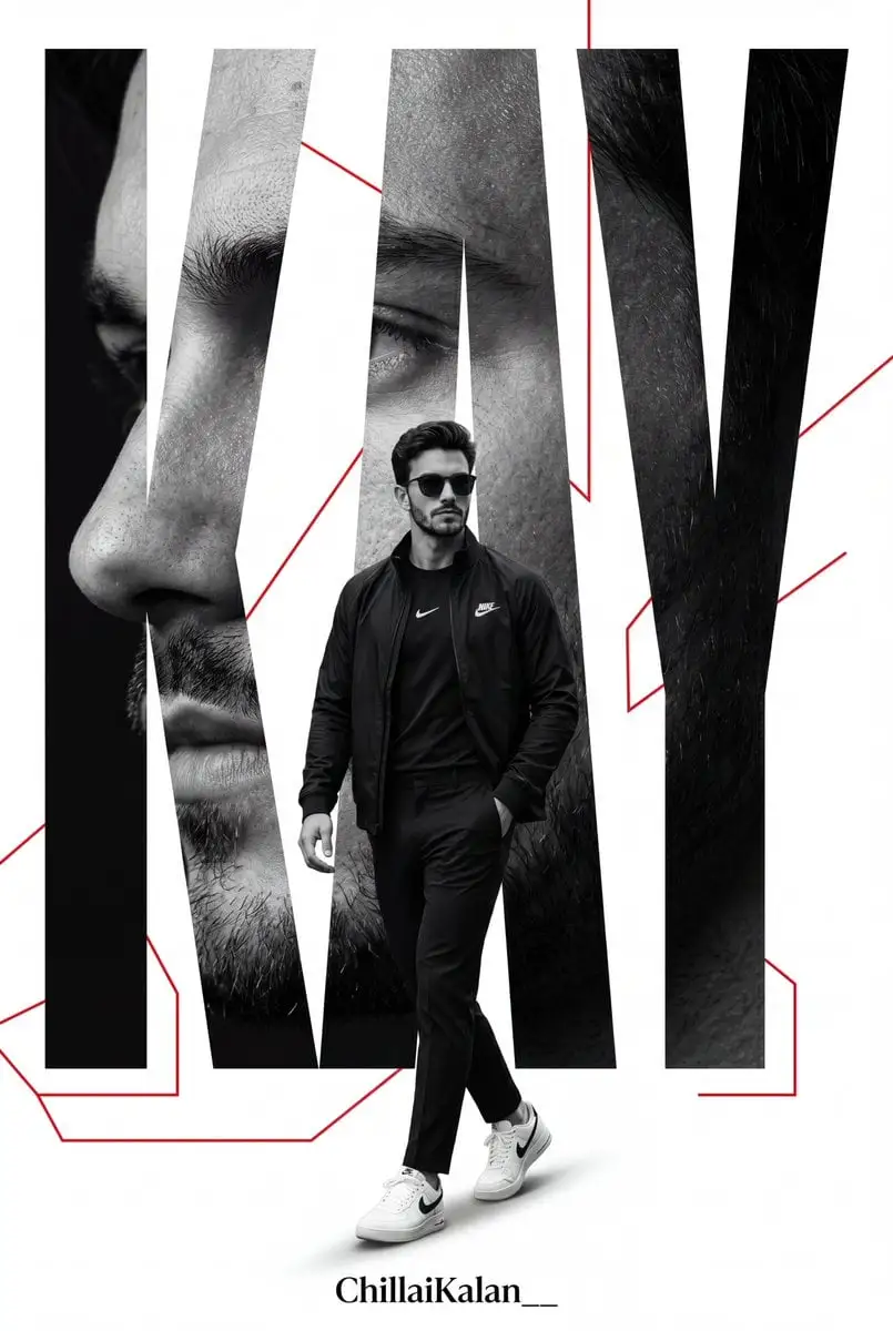 Create Ultra-premium minimalist sports poster featuring a...