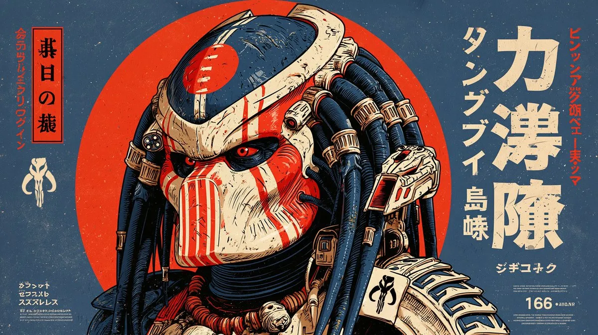 Japanese Predator Movie Poster