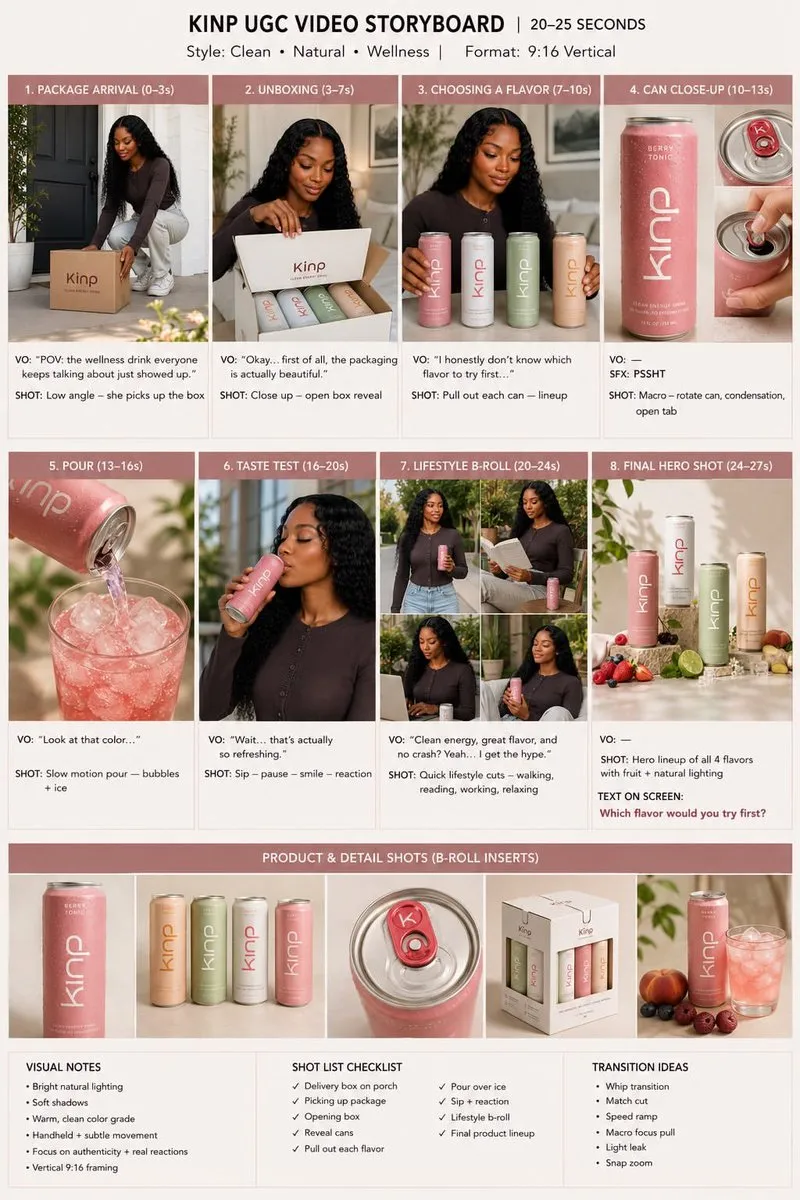 A premium skincare product commercial featuring a minimal...