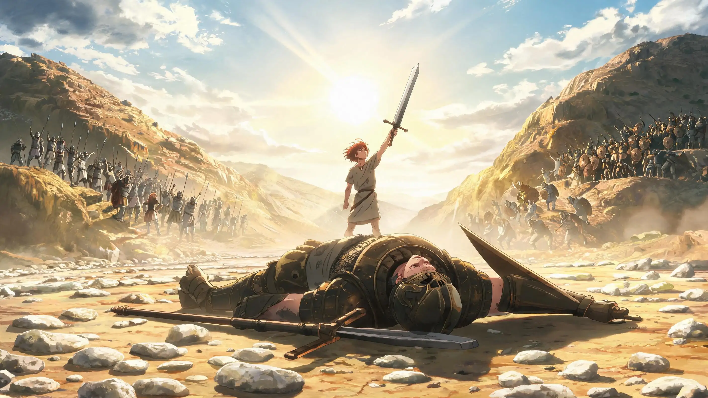 16:9 cinematic anime movie.
